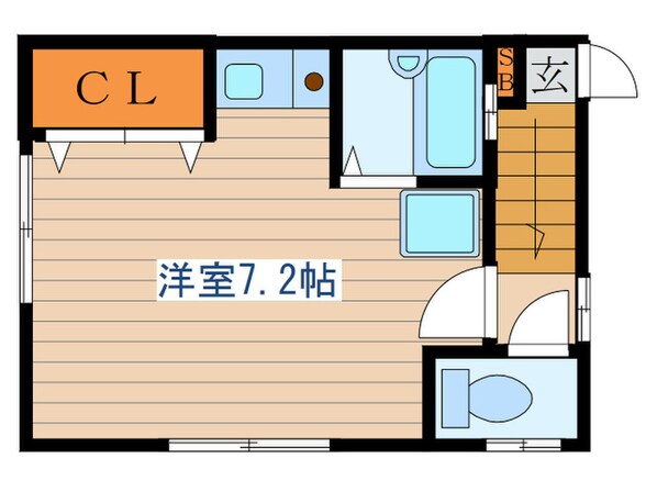 東田Ｃ棟の物件間取画像